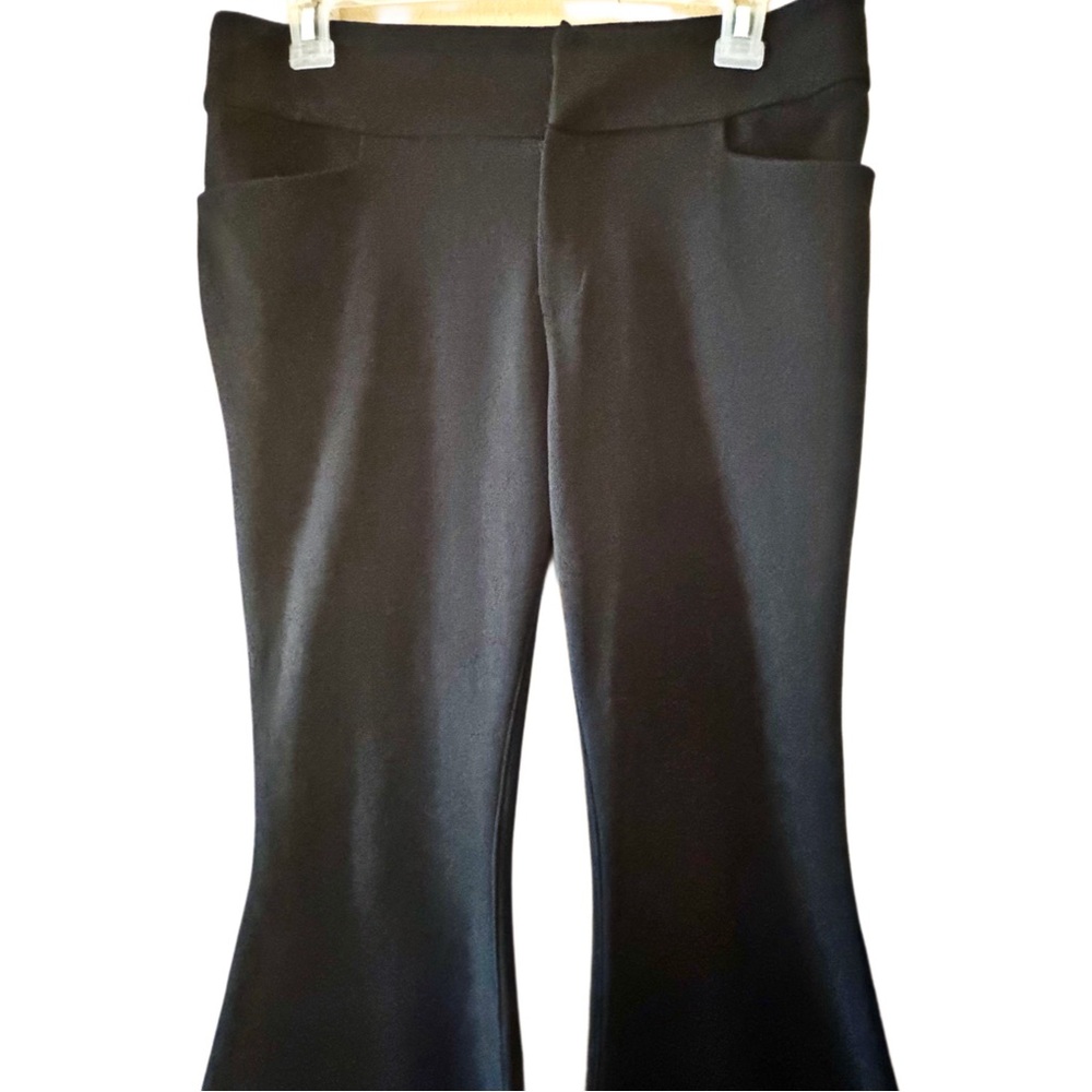 NWOT- INC international Concepts Black Super Flare Slacks - Picture 2 of 10